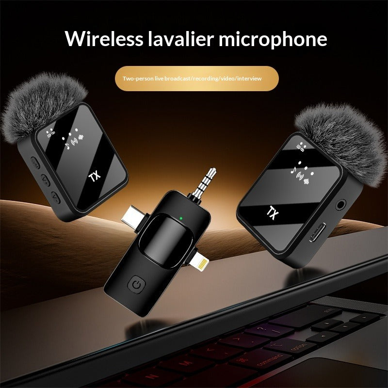 Wireless Mini Lavalier Microphone