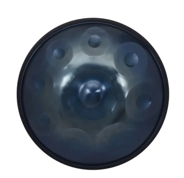 9-Tone Ethereal Handpan Drum – Carbon Steel Percussion Instrument
