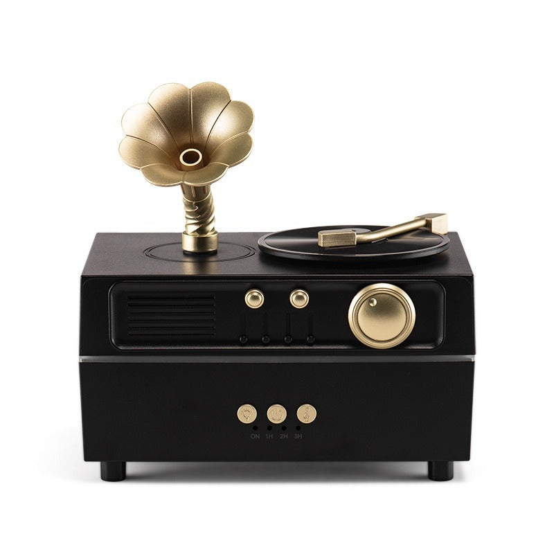 Retro Rotating Phonograph Aromatherapy Diffuser