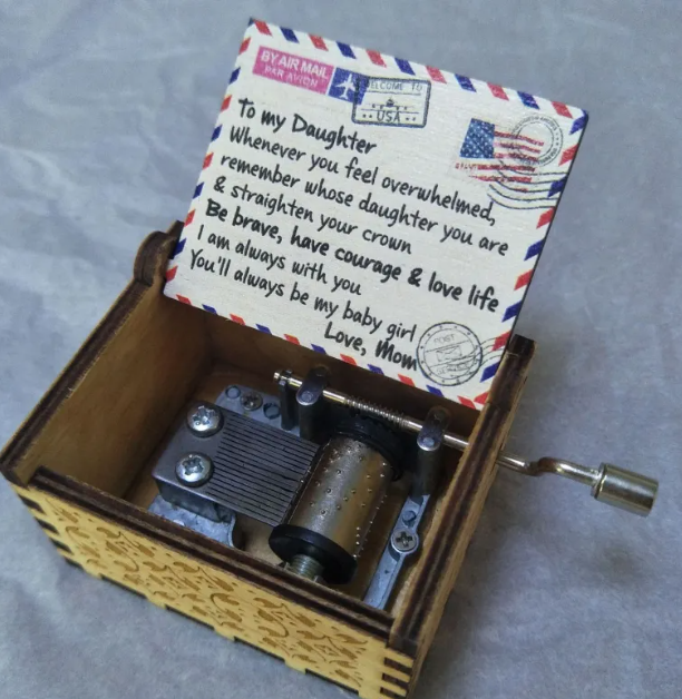 Handcrafted Wooden Music Box