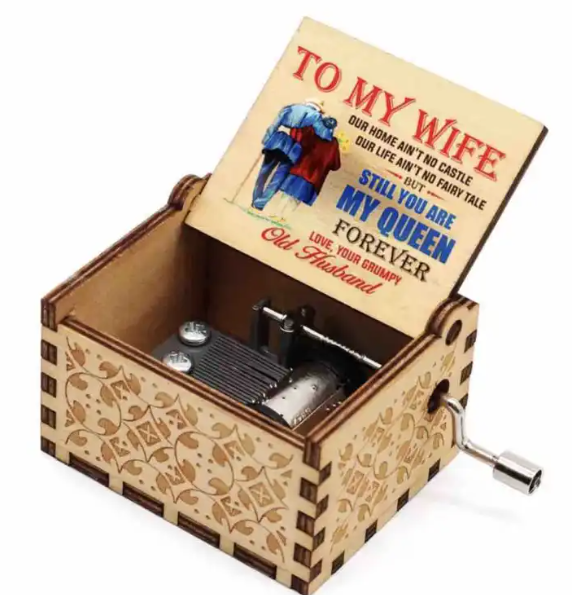 Handcrafted Wooden Music Box