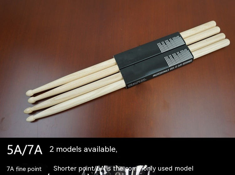 5A Maple Drumsticks for Beginner Snare Drum