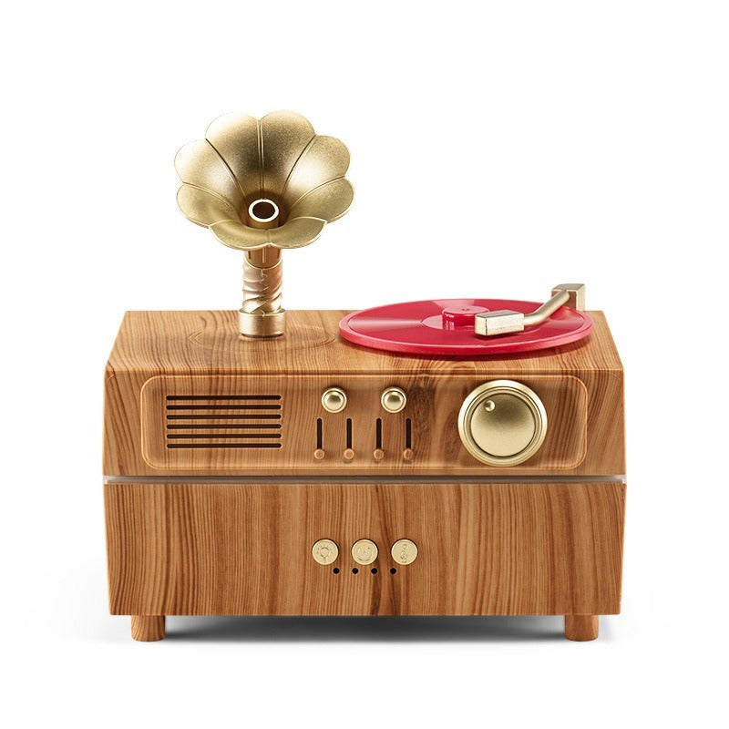 Retro Rotating Phonograph Aromatherapy Diffuser