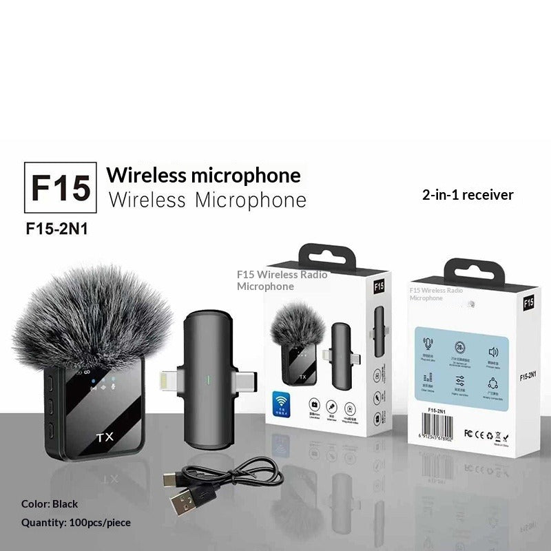 Wireless Mini Lavalier Microphone
