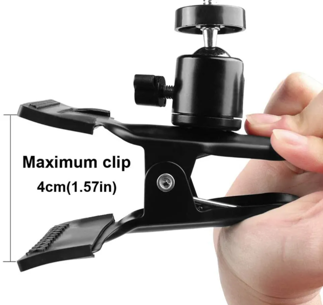 Plastic Carlimba Thumb Piano Guitar & Headphone Holder
