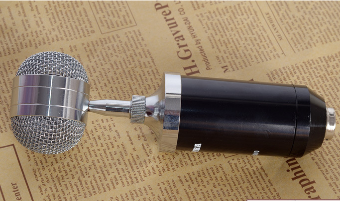Bottle-Shaped Condenser Microphone for KTV and Recording