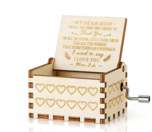 Handcrafted Wooden Music Box