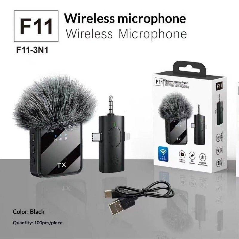 Wireless Mini Lavalier Microphone