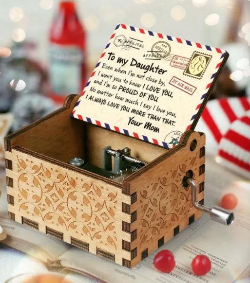 Handcrafted Wooden Music Box