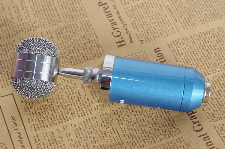 Bottle-Shaped Condenser Microphone for KTV and Recording